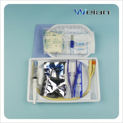 HOT China Factory Disposable Sterile Urine Catheteration set for sale